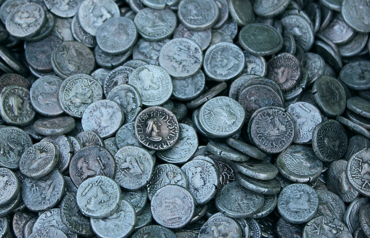 Клад монет Фанагория