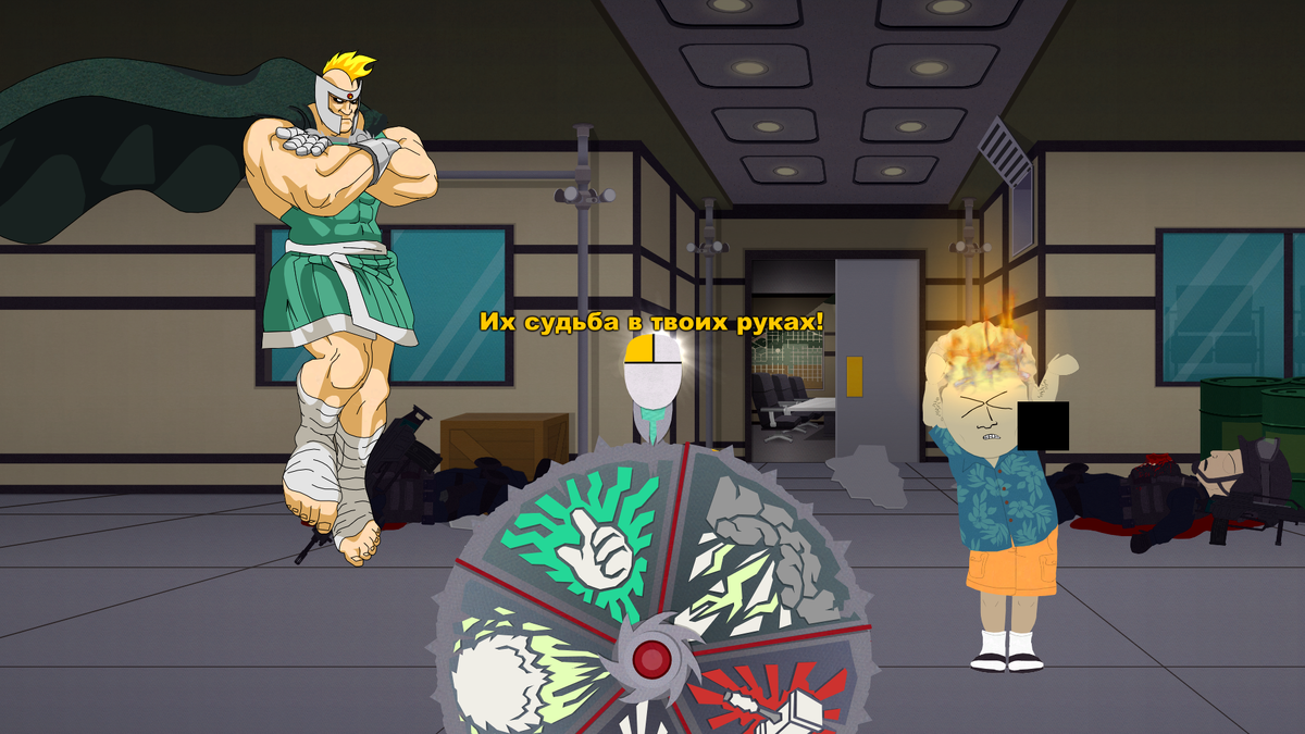 В этой серии герои выглядели так, словно их создали в стиле аниме.