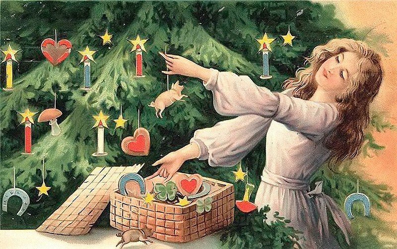 Рождество в германии открытки