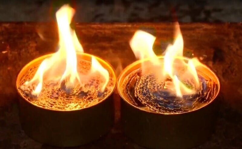    Оренбургские волонтеры начали изготавливать блиндажные свечи для участников СВО Елена Шкатова