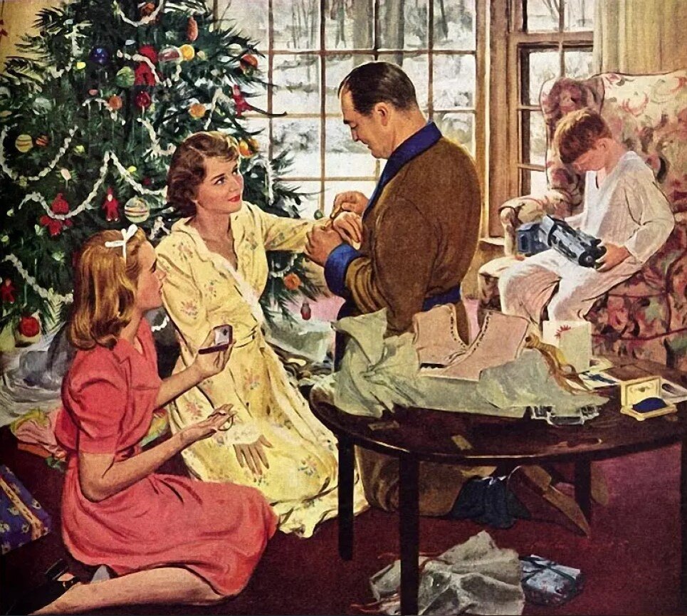 Остин Бриггс. «Рождественские подарки», 1948 год