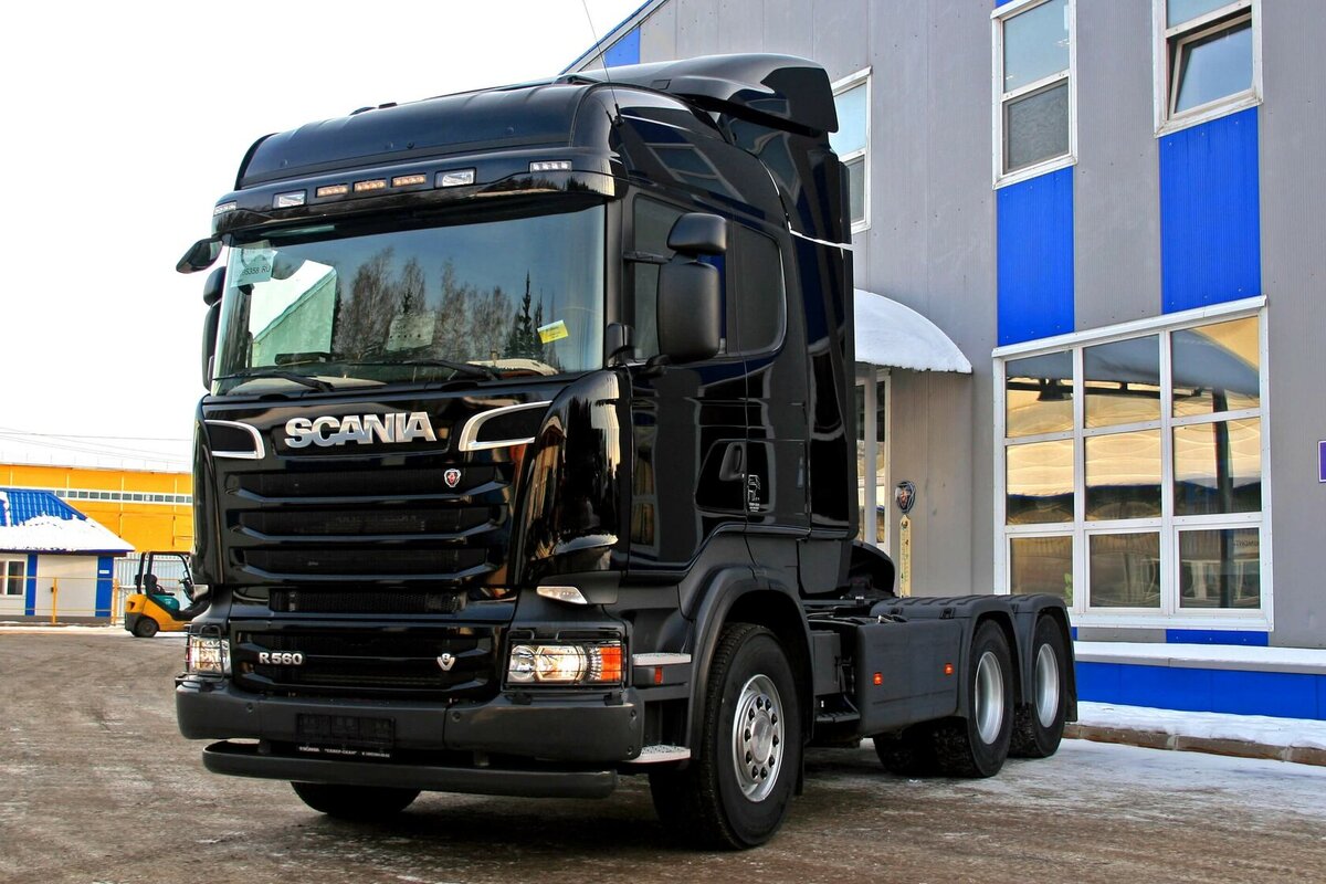 Региональный тягач марки Scania