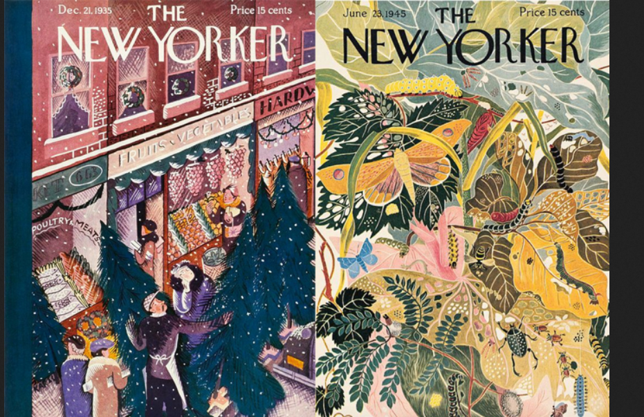 Обложки журнала New Yorker авторства Илонки Караш