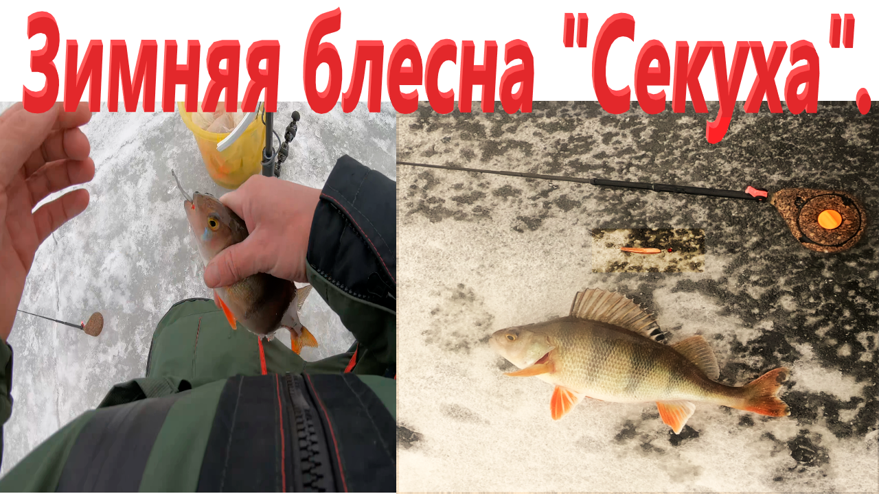 Блеснение зимой в Тургояке