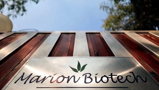 Логотип компании Marion Biotech. Фото с сайта hindustantimes.com