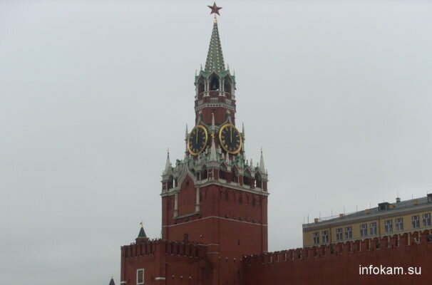    Спасская башня Кремля