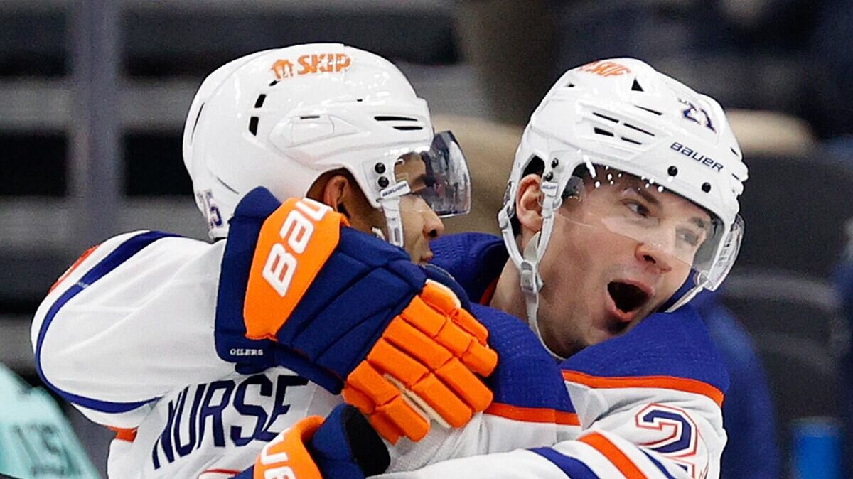    Хоккеисты клуба "Эдмонтон Ойлерз" в матче НХЛ© пресс-служба клуба "Эдмонтон Ойлерз"