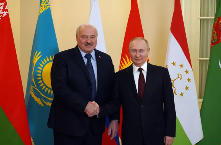 Путин и Лукашенко. Фото: EPA/AOP