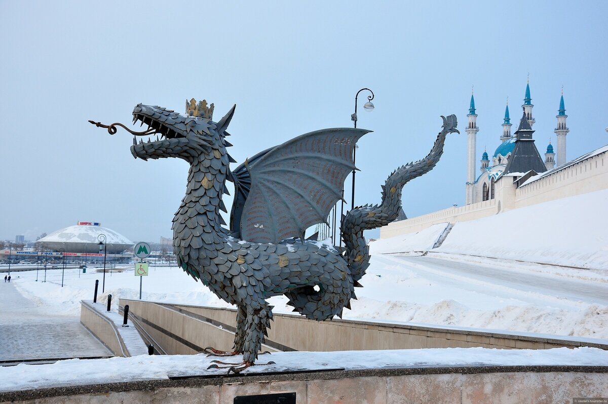 Зилант - герой татарского эпоса и символ Казани.