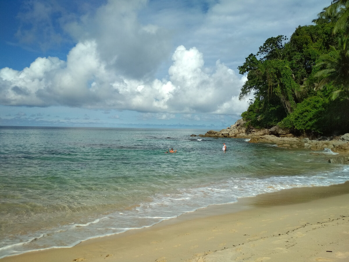 пляж Сурин. фото из семейного архива автора