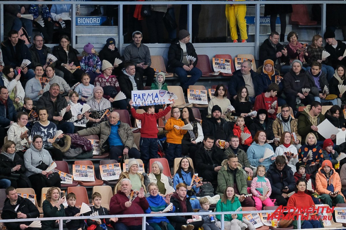    Первый домашний матч БК «Парма-Пари» посетили больше шести тысяч зрителей