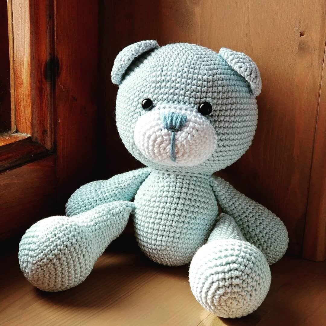 Мягкая вязанная игрушка. Фото из интернета.