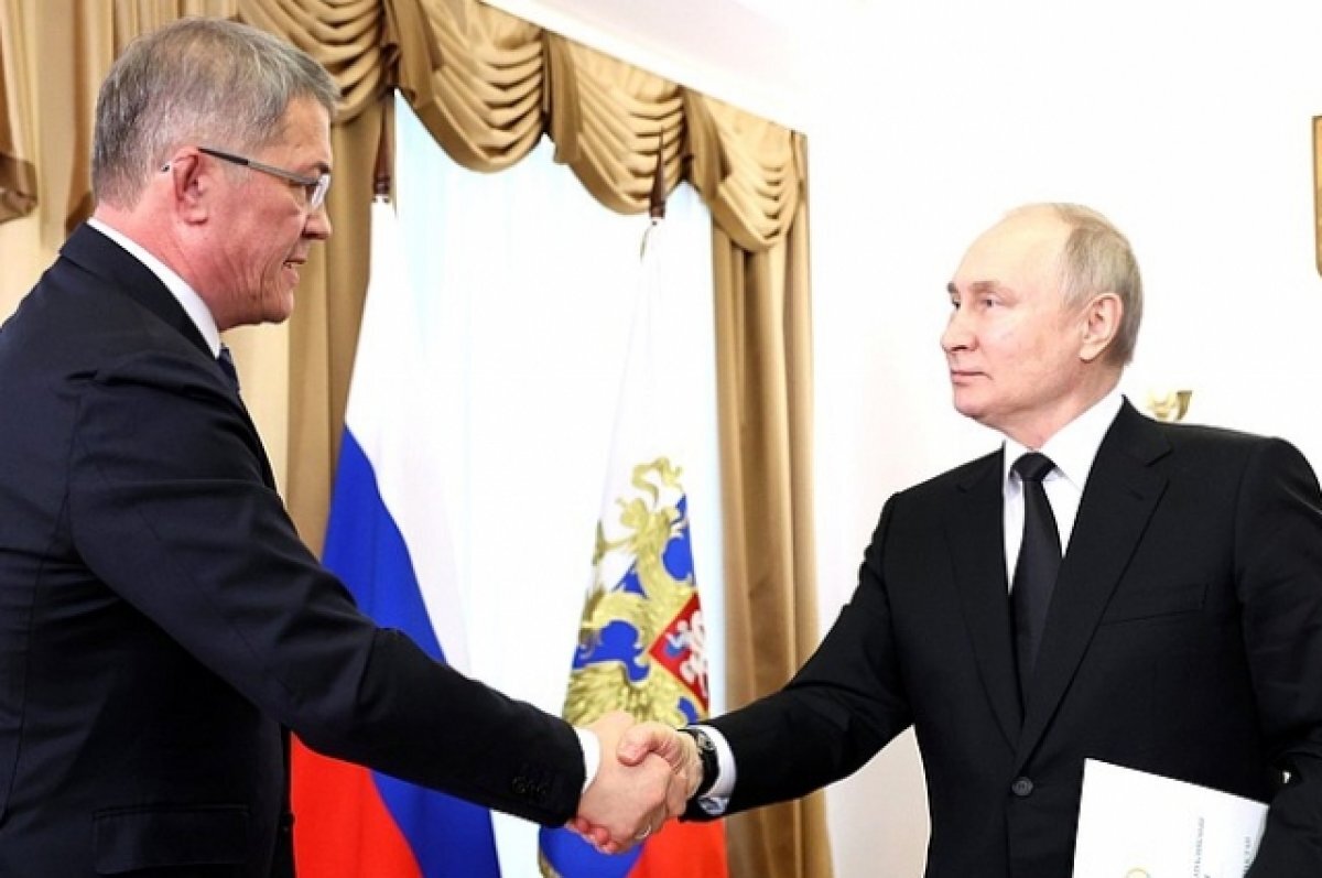    Президент России провёл рабочую встречу с главой Башкирии Радием Хабировым