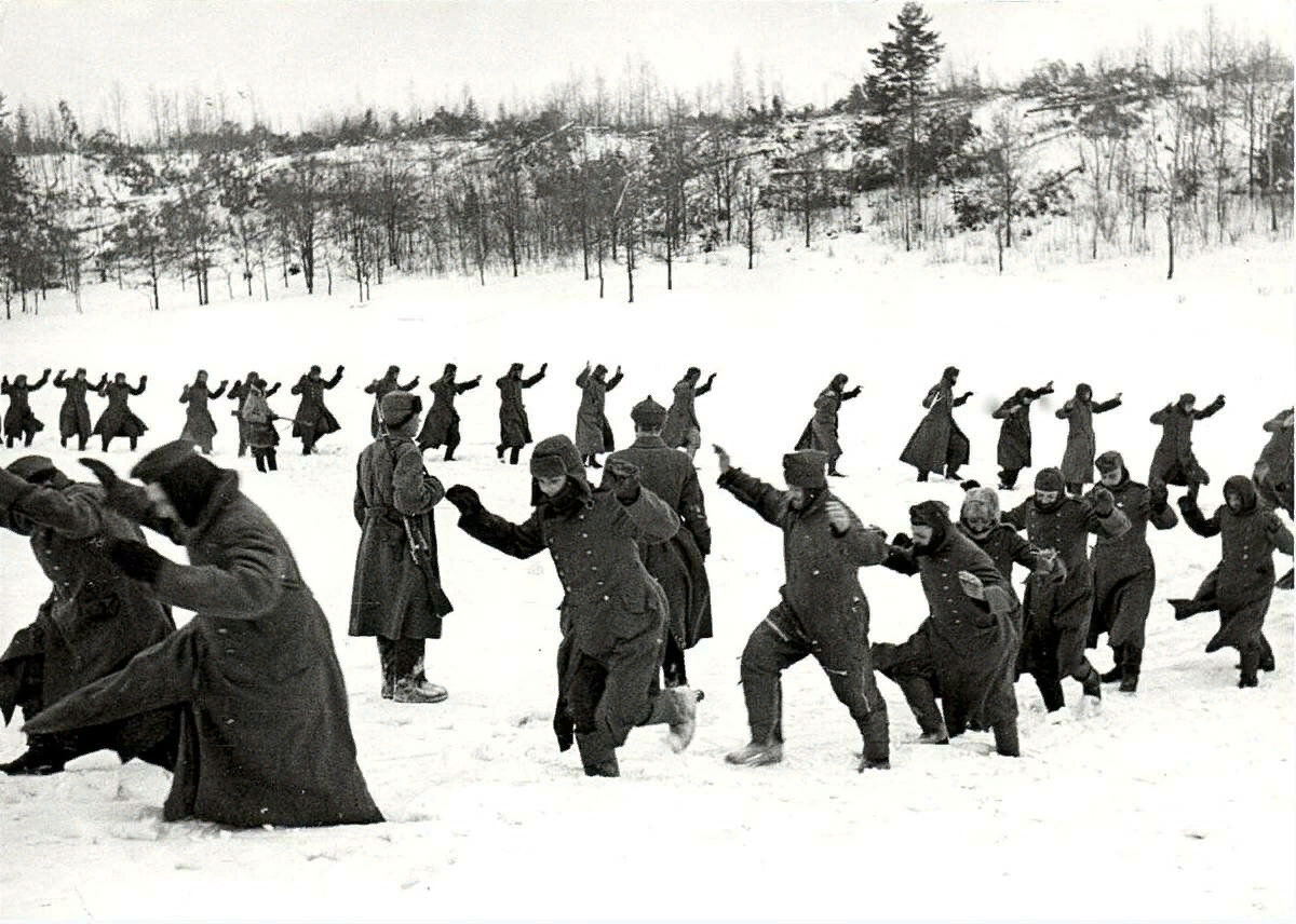 пленные немцы под москвой 1941