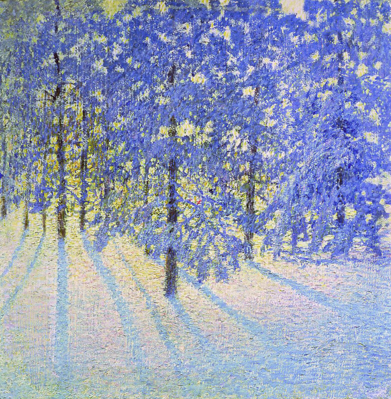 Игорь Грабарь. Зимнее утро. 1907. Севастопольский художественный музей