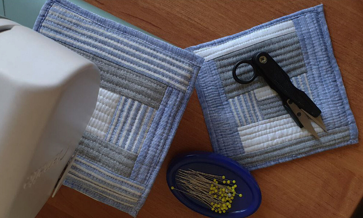 Прихватки из лоскутков