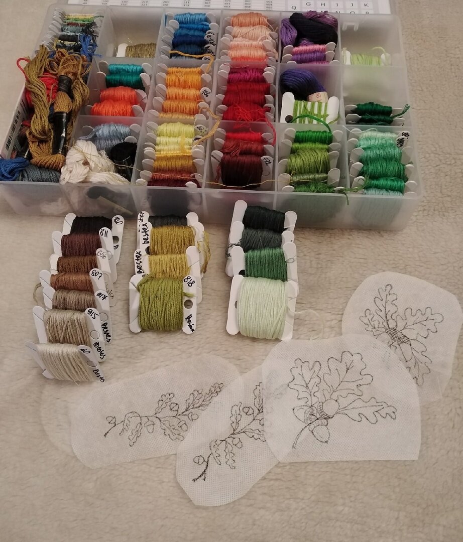 Фото автора. Рисунки для вышивки