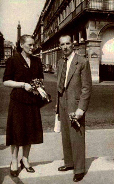 Ростислав Колчак с женой Екатериной.