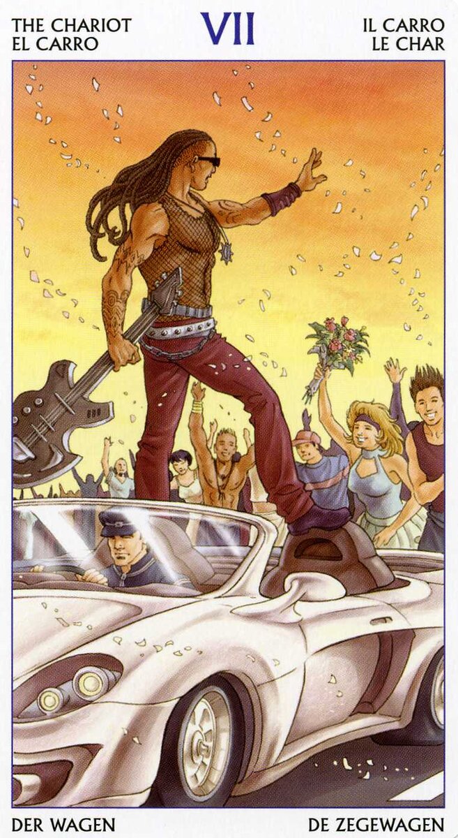 7 Старший Аркан Колесница. Таро 78 Дверей