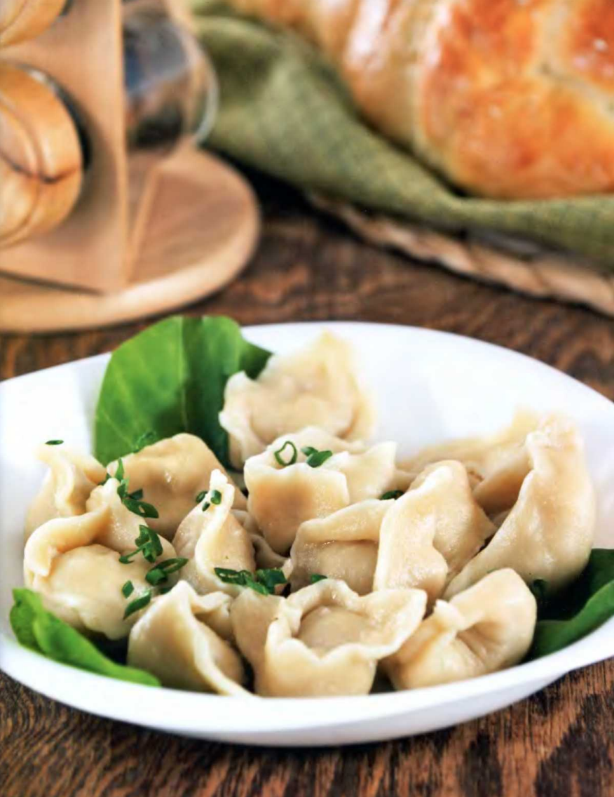    Креплах (пельмени с мясом)