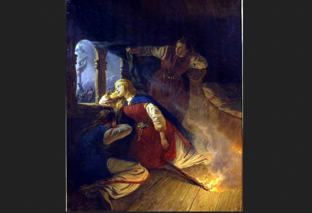  Йозеф Вильгельм Валландер. "Сигнхильд", 1861.