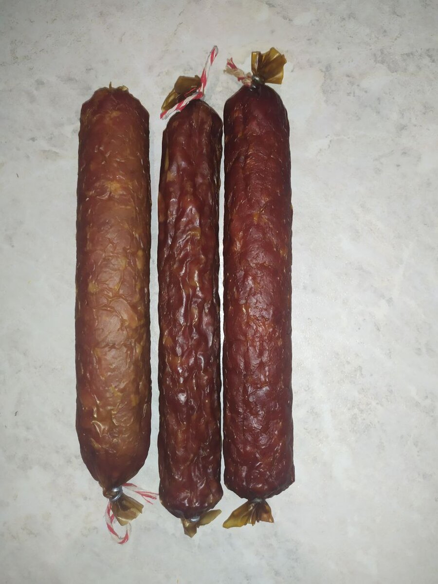 Домашняя колбаска от участника болталки Hobbi Smoke — Рината 🔥