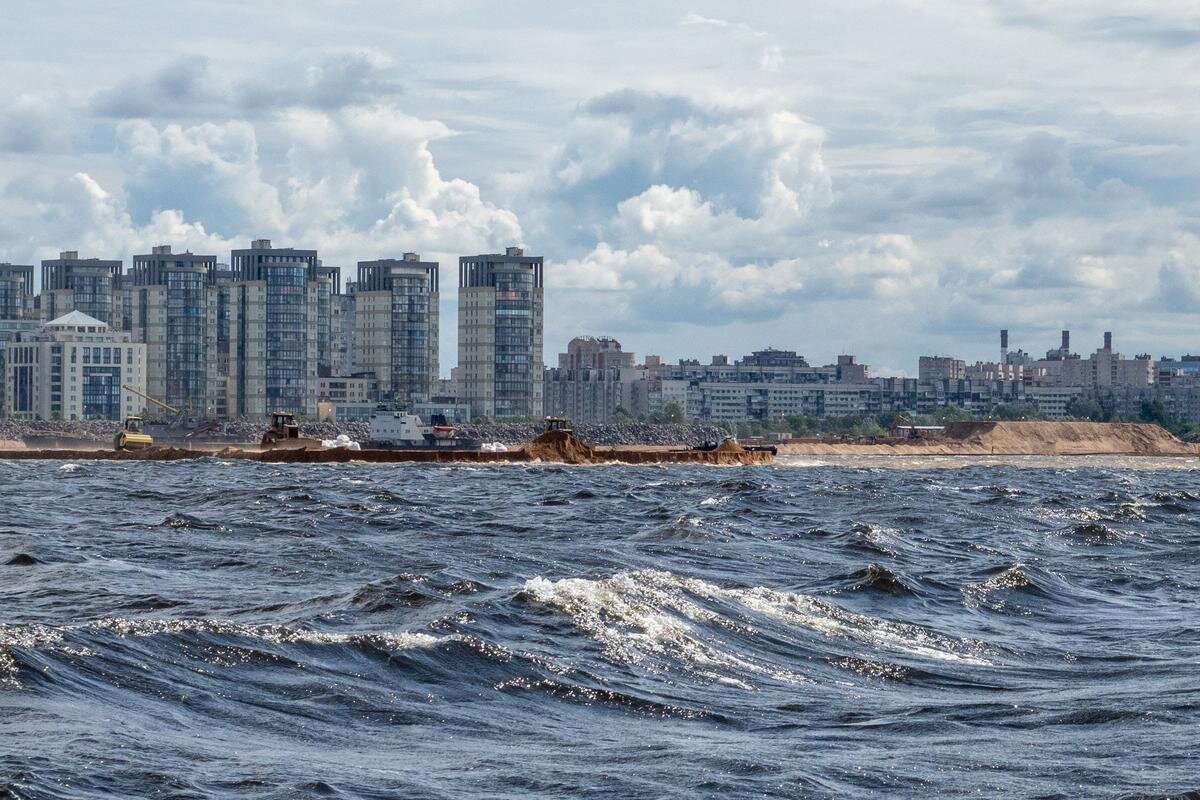 Намыв васильевского острова фото