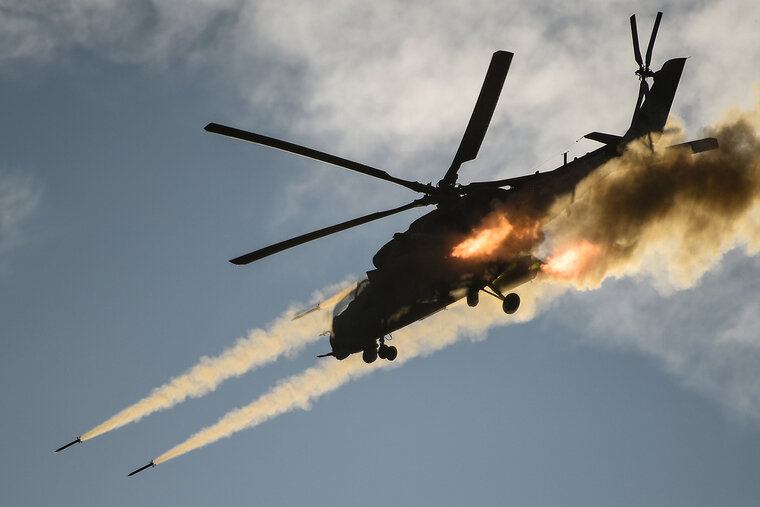    Краснополье было освобождено при помощи авиации и артиллерии, заявили в Минобороны РФ