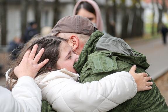    мобилизованный, фото: Bulkin Sergey/globallookpress.com