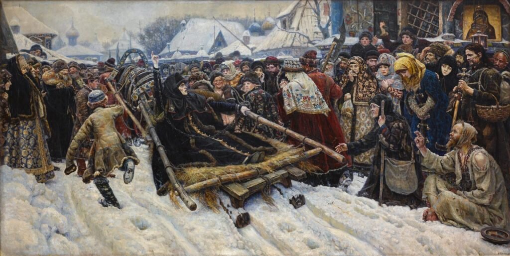 В.И. Суриков «Боярыня Морозова», 1887 © ГТГ