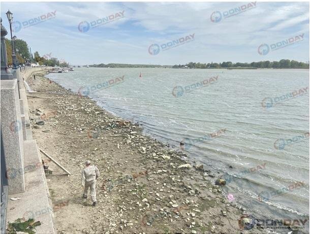 Почему нет воды ростов. Уровень воды в Дону. Вода в Дону поднялась. Дон обмелел из-за сильного ветра. Уровень реки Дон.