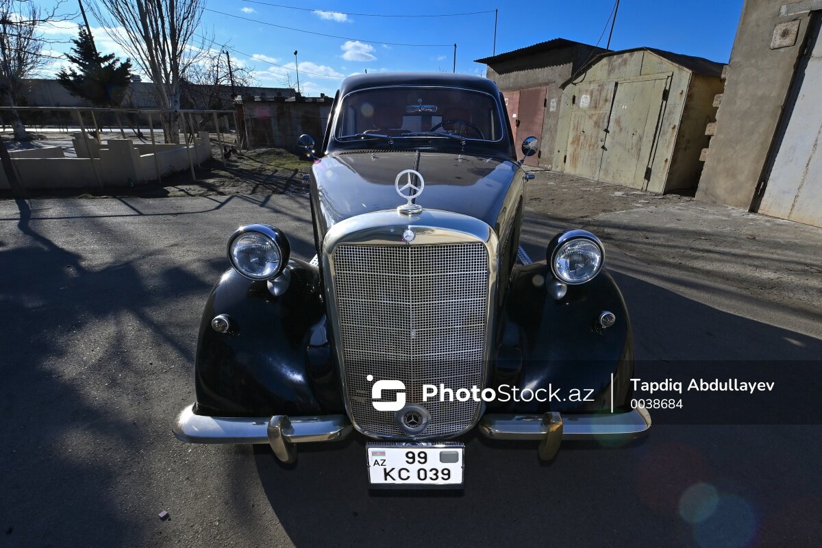 Теймур Мамедов показал свой Mercedes-Benz 1938 года выпуска - ФОТОРЕПОРТАЖ  | media.az | Дзен