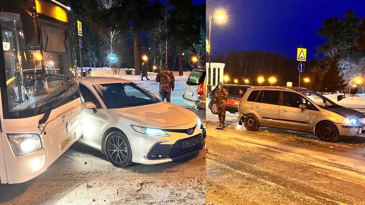     В Тобольске 26 января произошло массовое ДТП. По данным паблика «Типичный Тобольск», напротив рощи Журавского столкнулись две машины и автобус, о пострадавших не сообщается.