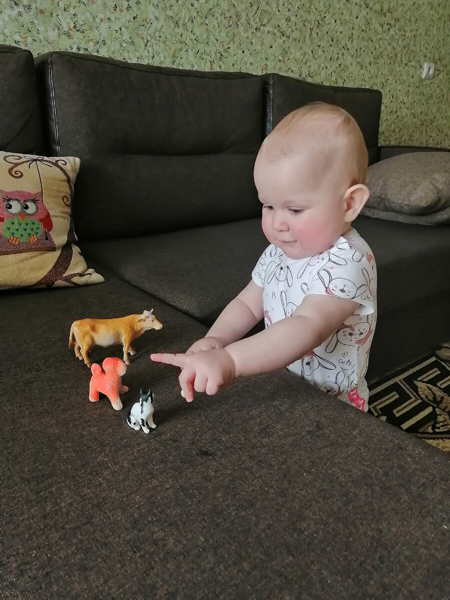 Ещё от Андрея осталось много разных реалистичный фигурок самых разных зверей - от коровы и до лося с верблюдом. Есть и детёныши животных. Для меня важно, чтобы игрушки были именно реалистичными и с более-менее приближенными пропорциями. 