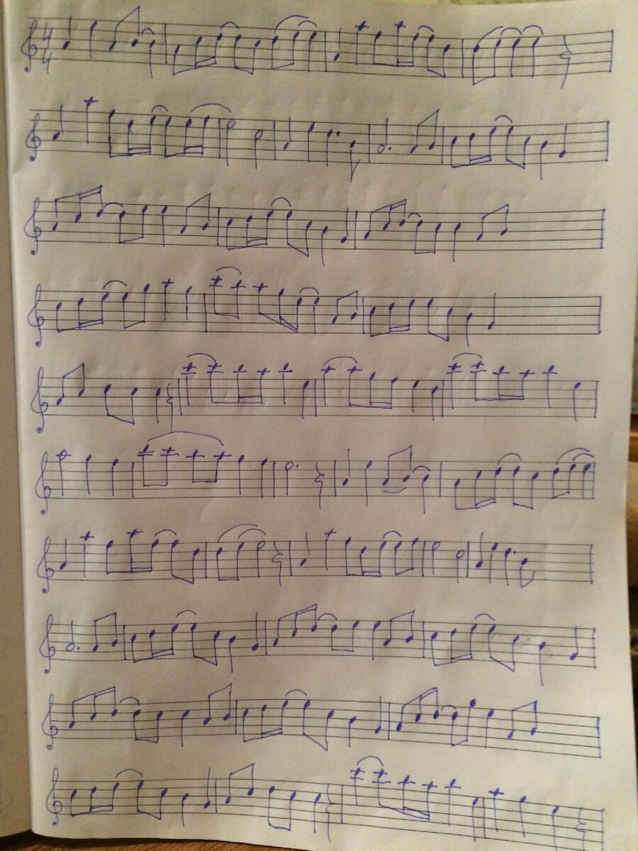 Китайская песня на блокфлейте 