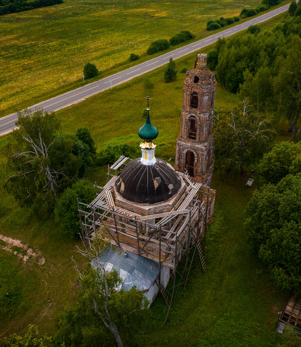 Урочище Кузьмино, Никольская церковь