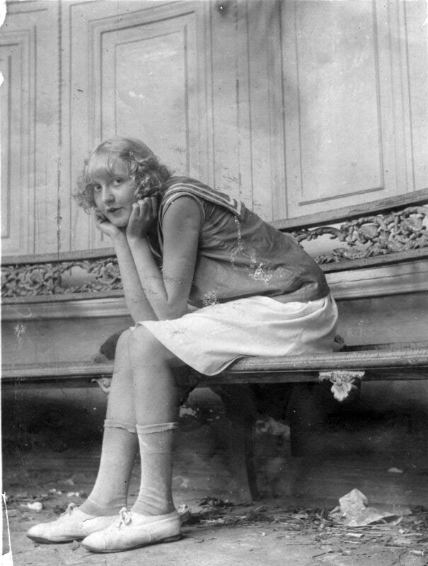 Т.Н. Безпалова-Михалёва в юности  (тогда просто Безпалова). 1920-е годы. Фото взято из свободного доступа в интернете. 