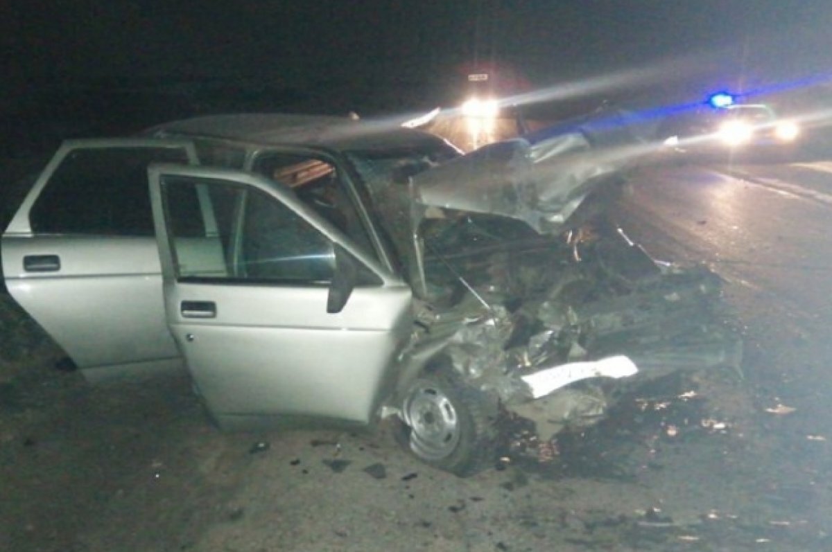   В Башкирии при столкновении двух автомобилей пострадали четыре человека
