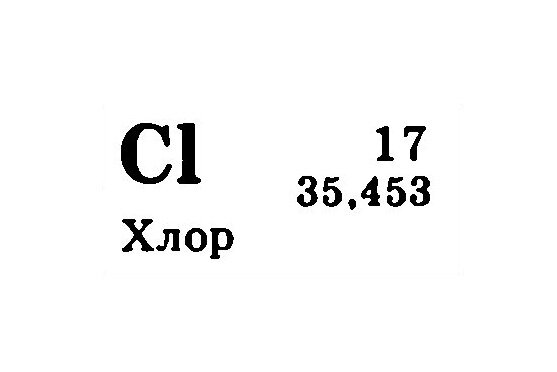 Хлор | это Что такое Хлор?