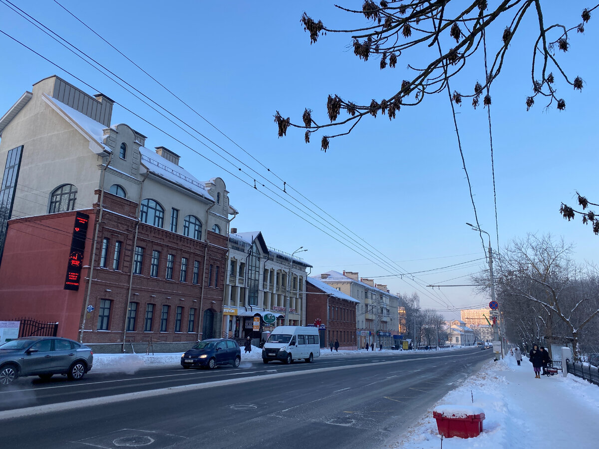 Проспект Фрунзе в Витебске