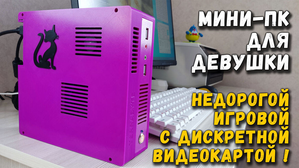 Доступный игровой мини-ПК для девушки на 8 марта | Terrabyte | Дзен