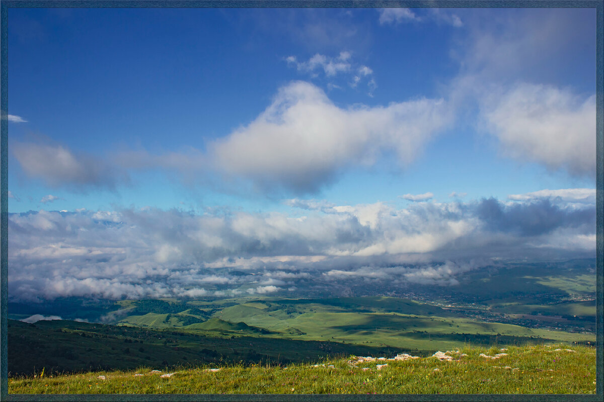 Под облаками станицы и аулы Карачаево-Черкесии 