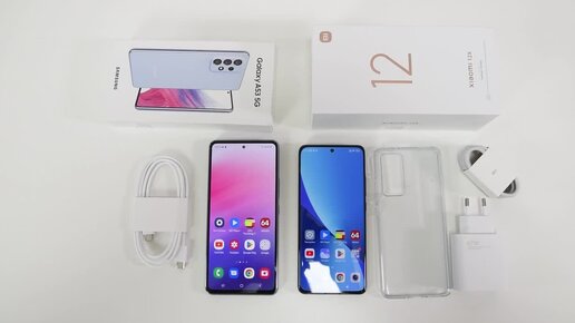 Сравнение Xiaomi 12X и Samsung Galaxy A53