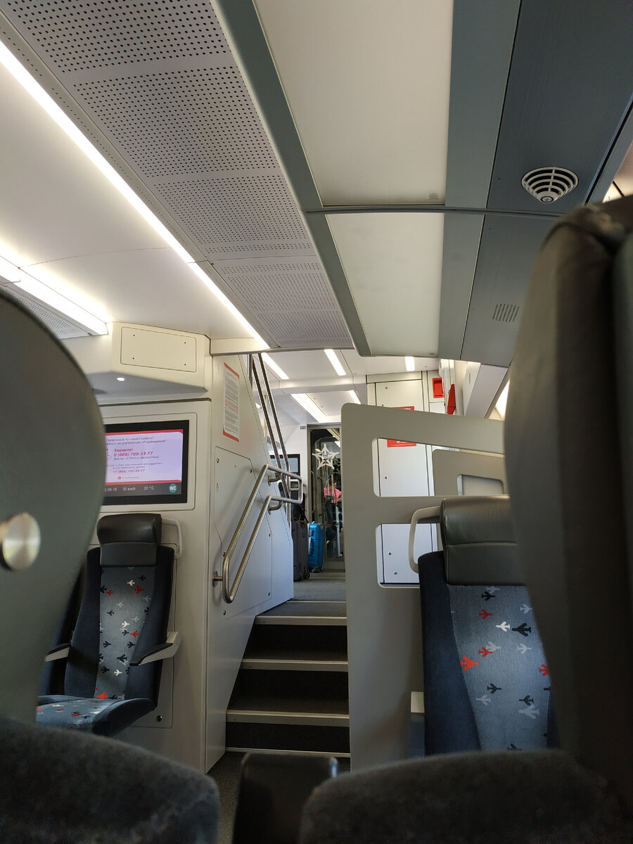 Первый этаж - уровень пола ниже платформы