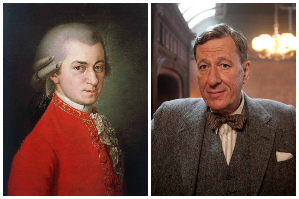 Есть между Моцартом и Логом в фильме даже некоторое портретное сходство!