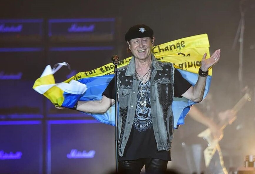 Солист «Скорпионз» Клаус Майне. Фото в свободном доступе