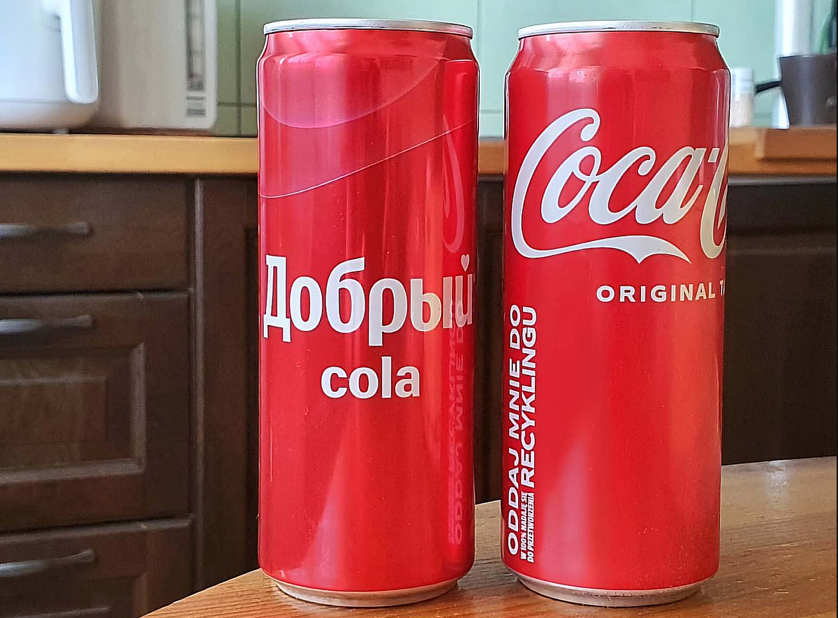 Добрый кола банка фото Что принадлежит COCA-COLA в России 2023 Dolina Дзен