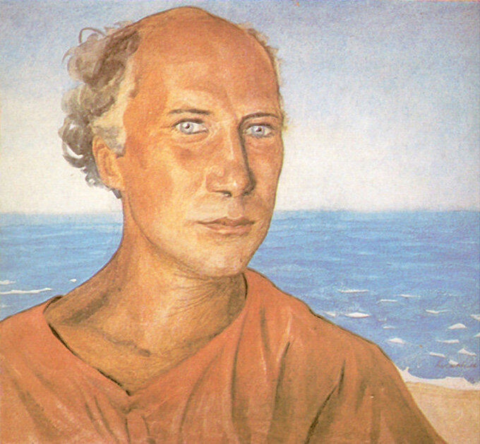 Андрей Белый. Работа А. П. Остроумовой-Лебедевой, 1924. Источник: wikipedia.org