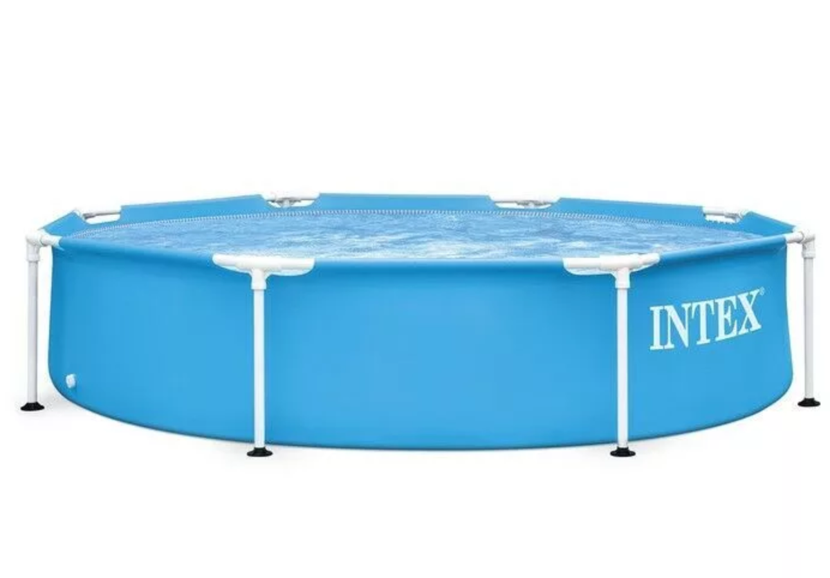 круглый каркасный бассейн для детей
