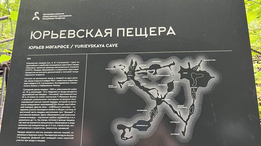 В Юрьевской пещере, республика Татарстан